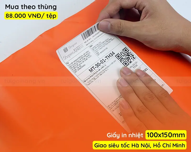 Giấy In Nhiệt 10×15 Cho Máy HPRT N41 In Đơn Shopee, Lazada
