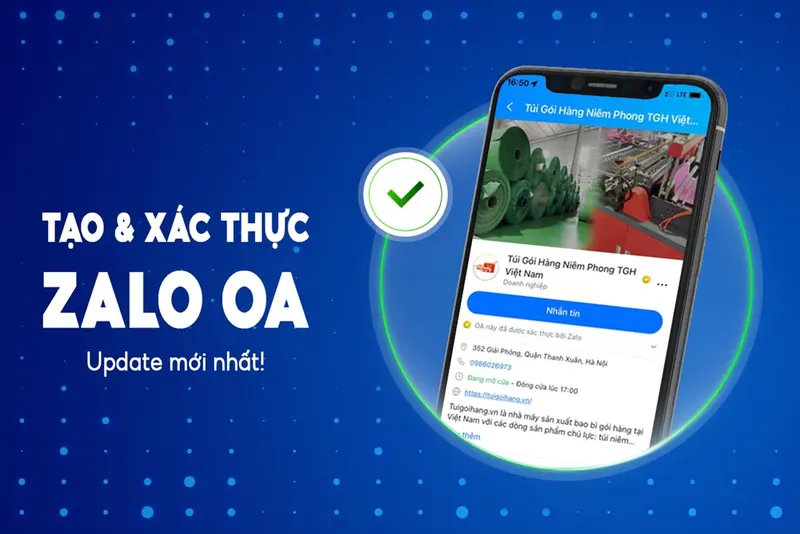 Cách Tạo & Xác Thực Tài Khoản Zalo OA (Official Account) Mới Nhất!