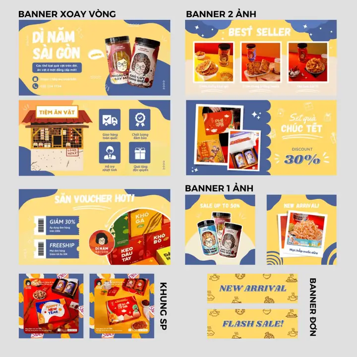 Trang Trí Gian Hàng Shopee Sang – Xịn – Mịn Update 2023