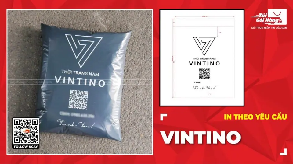 Túi Niêm Phong Trắng Sứ In Thương Hiệu SIXDO – Brand Thời Trang Top 1 Việt Nam – hình 7