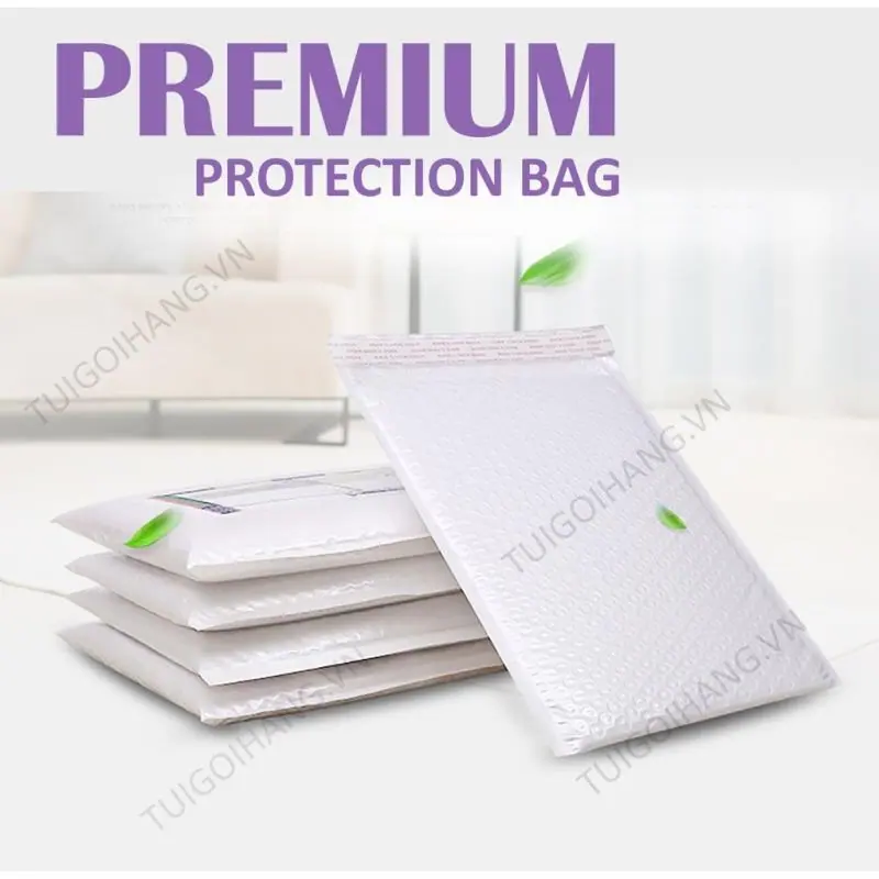 Kích thước của túi đóng hàng chống sốc đa dạng dùng cho nhiều loại sản phẩm