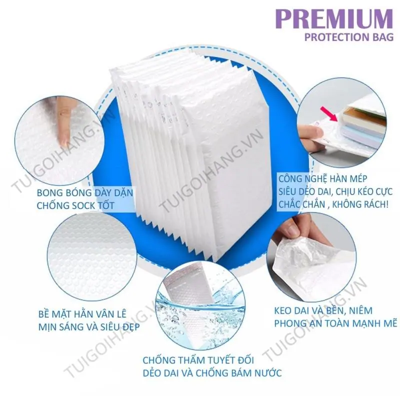 Mua túi gói hàng chống sốc ở đâu uy tín, giá rẻ và chất lượng?