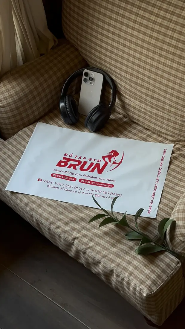 Túi in logo Brun