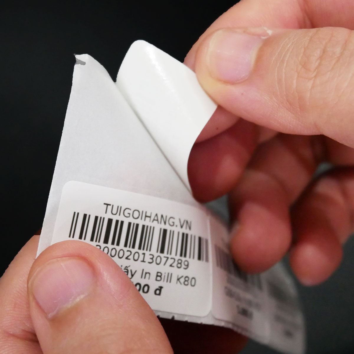 Giấy In Barcode 35x22 Cuộn 2 Hàng 2400 Tem Giá Sỉ