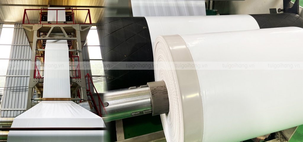 nhà máy sản xuất túi gói hàng trắng sứ