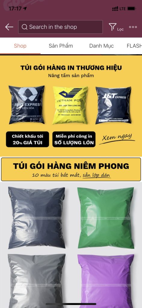 làm thế nào trang trí gian hàng shopee đẹp