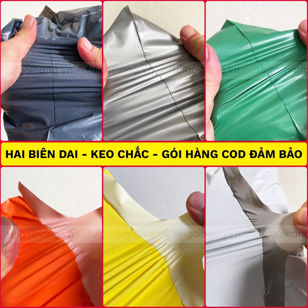túi gói hàng niêm phong 25x35 đóng quần áo