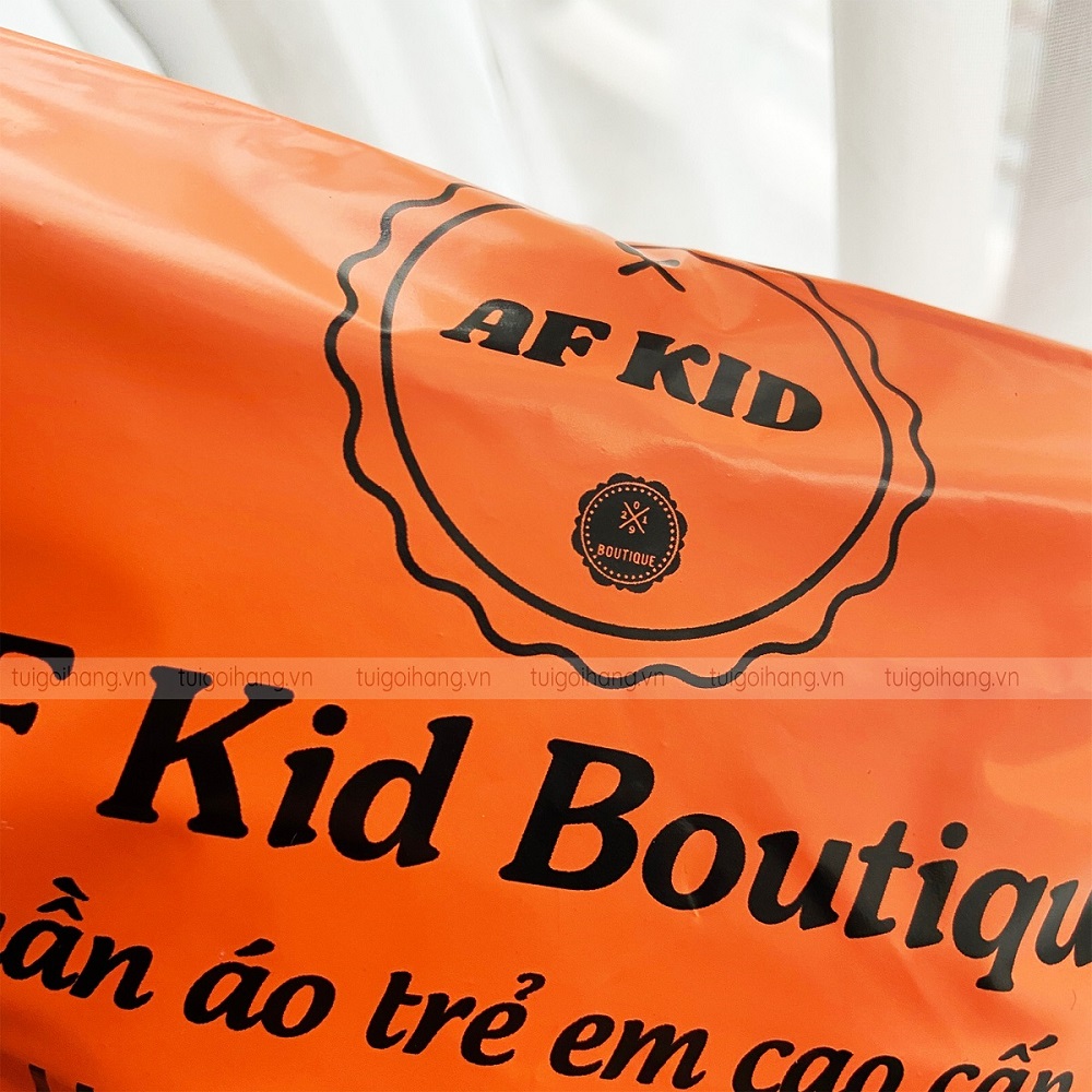 túi gói hàng cam in thương hiệu