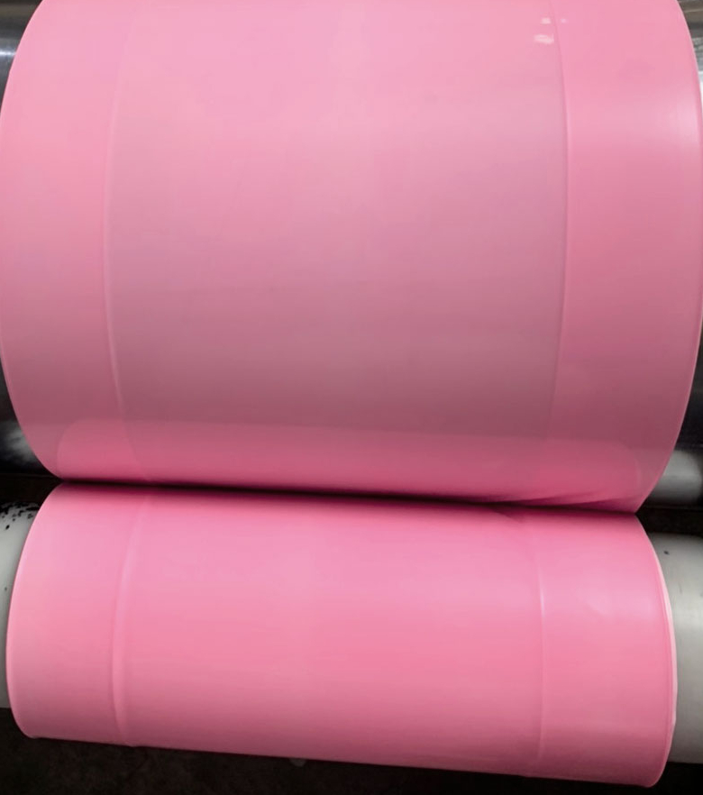 Túi đóng hàng màu hồng pastel