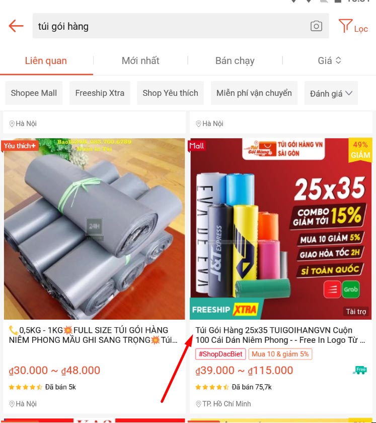 thiết kế ảnh shopee chuẩn seo