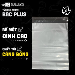 Túi niêm phong bạc plus – bề mặt đỉnh cao | Túi Gói Hàng VN