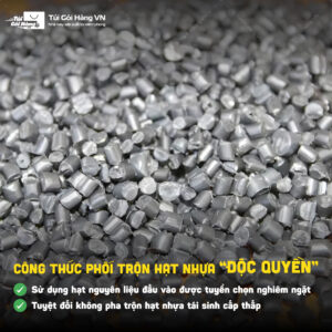 Túi niêm phong bạc – nhựa tái sinh 3 lớp | Túi Gói Hàng VN