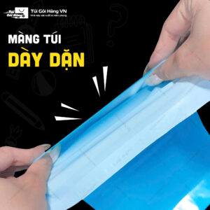 Túi niêm phong blue – cấu trúc 3 lớp dày dặn | Túi Gói Hàng VN