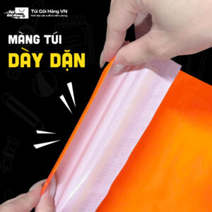 Túi niêm phong cam – cấu trúc 3 lớp dày dặn | Túi Gói Hàng VN