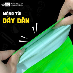 Túi niêm phong green – cấu trúc 3 lớp dày dặn | Túi Gói Hàng VN