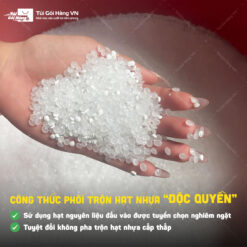 Túi niêm phong vàng – nhựa nguyên sinh 3 lớp | Túi Gói Hàng VN