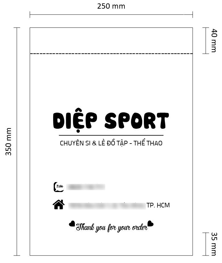 Market in logo Diệp Sport