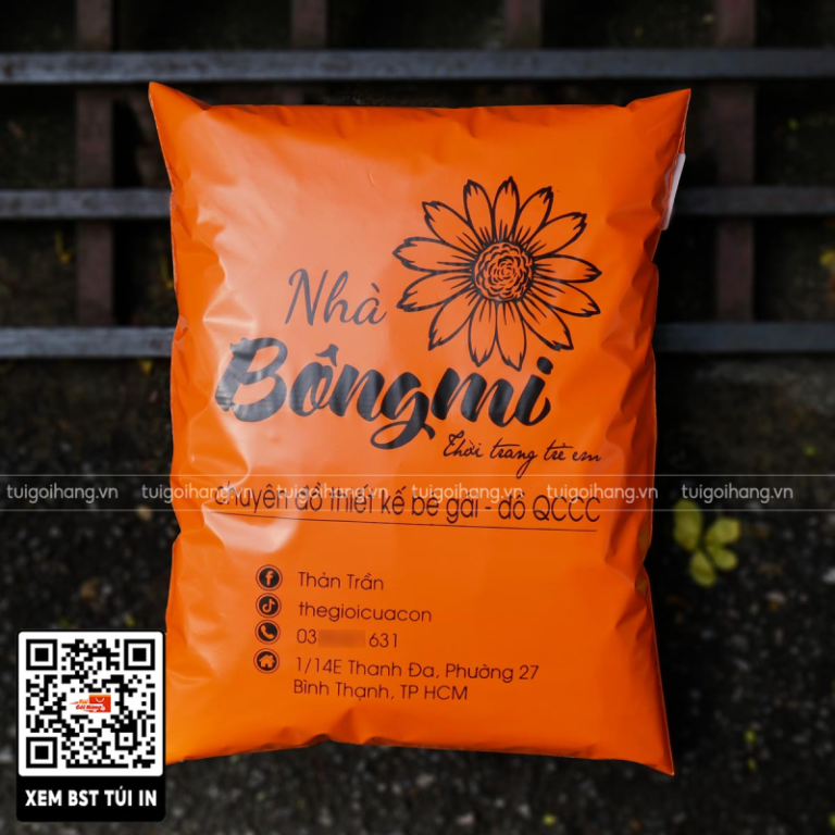 kiện hàng dán tem niêm phong Túi Gói Hàng VN