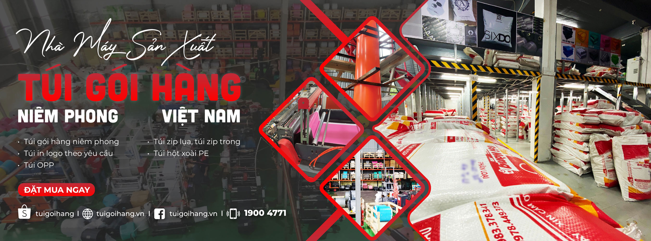 nhà máy túi niêm phong