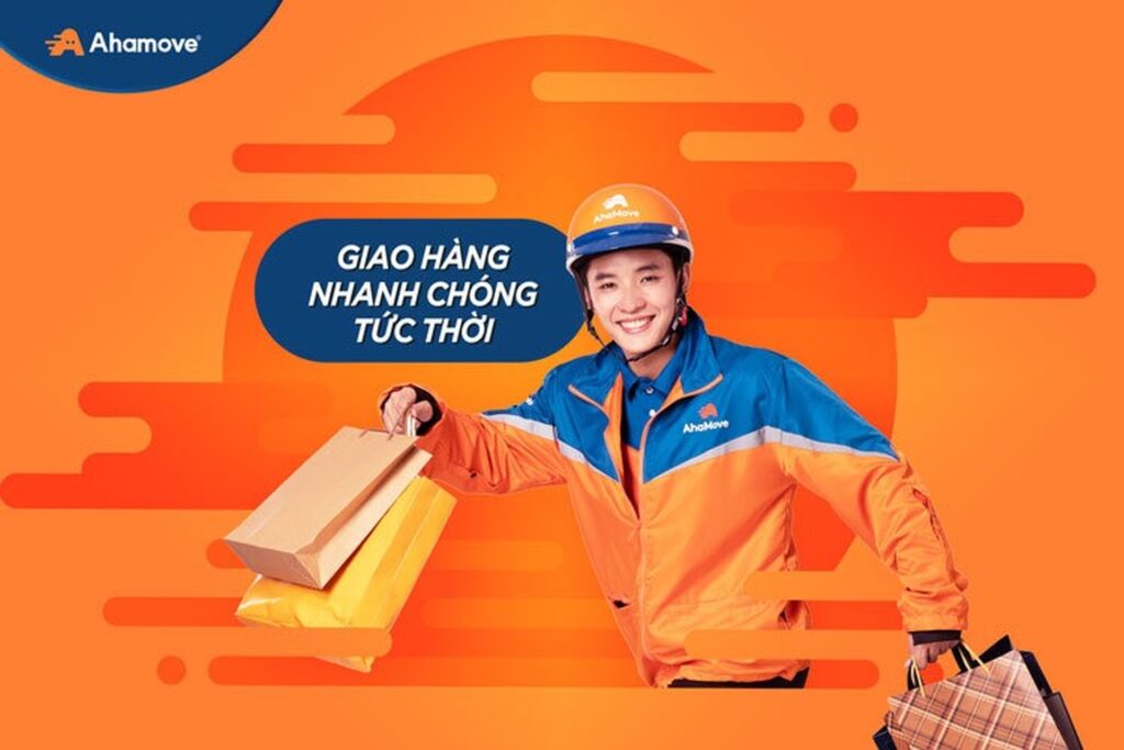 Ứng dụng giao hàng Ahamove