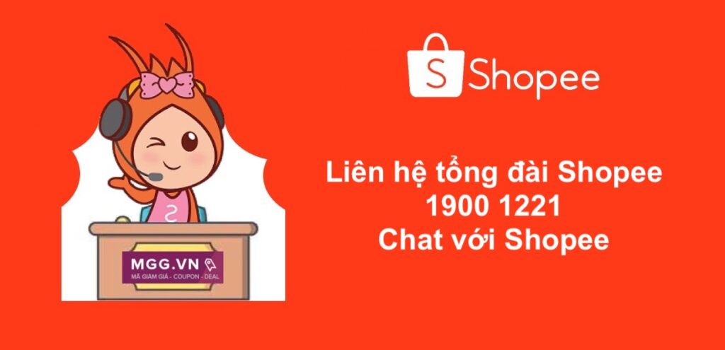 Cách liên hệ tổng đài Shopee