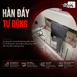 Màng gói hàng tự động – hàn đáy thông minh | Túi Gói Hàng VN